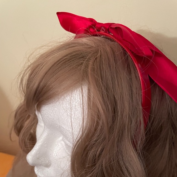 Hairbands 6 Lot Floral Reds, Blue, Pink & Glittery Purple Bow - Picture 13 of 14